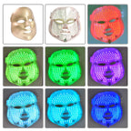 Máscara LED Facial 7 Colores - Vista lateral